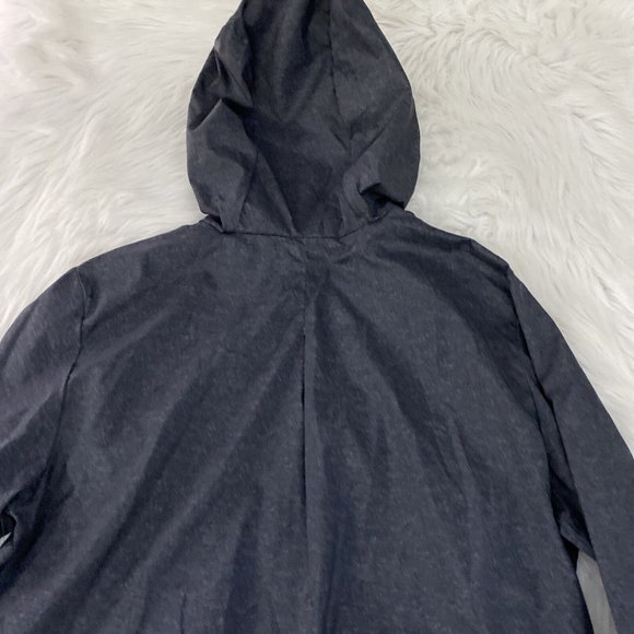 Asics womens gray jogging jacket size M purple zipper - Picture 9 of 10